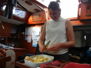 Mai laver mad (i havn på dette foto)